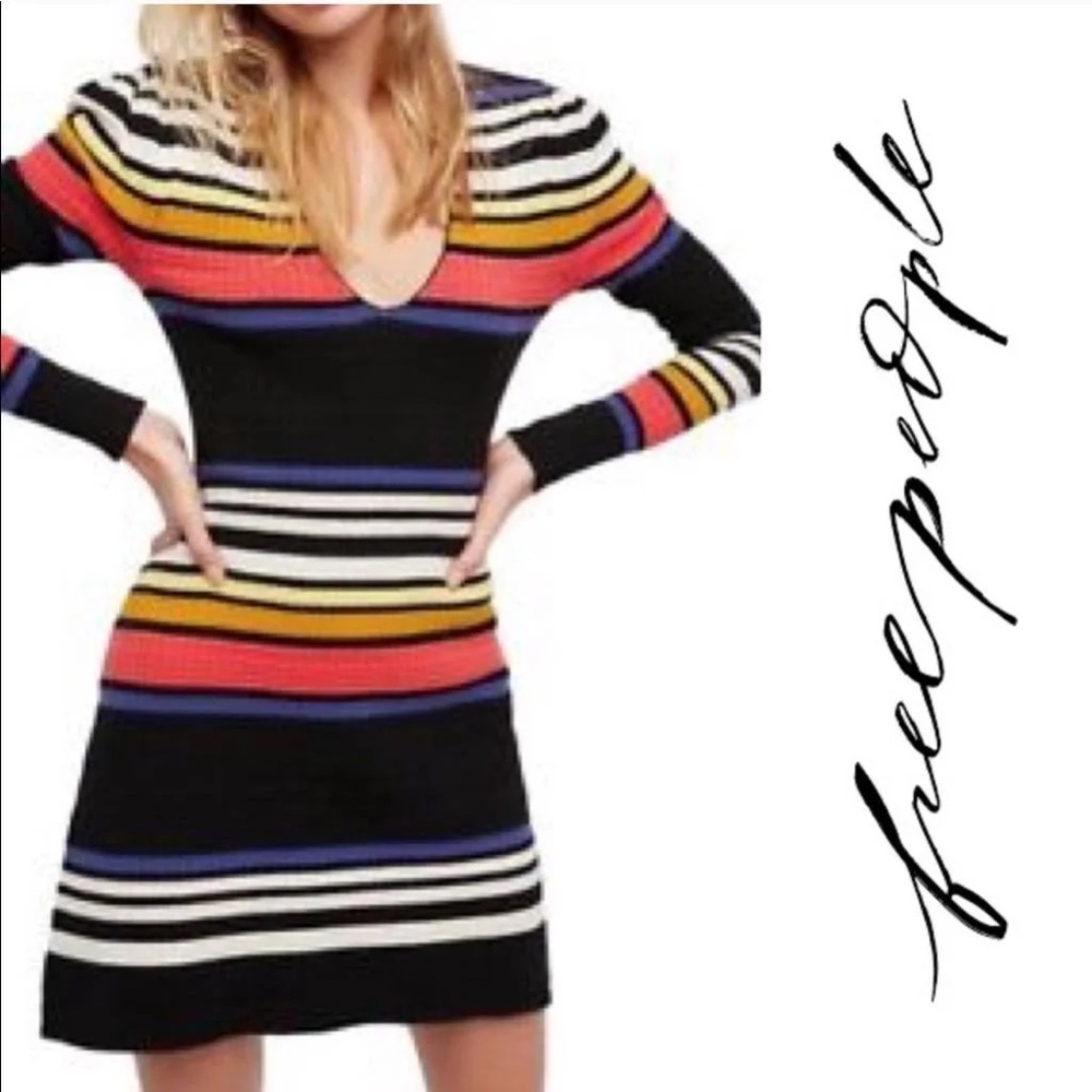 Free People Gidget Sweater Dress xs